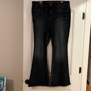 American jean hi rise artist size 16 reg